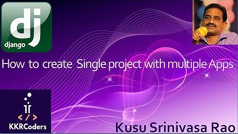 How to create single project with multiple apps