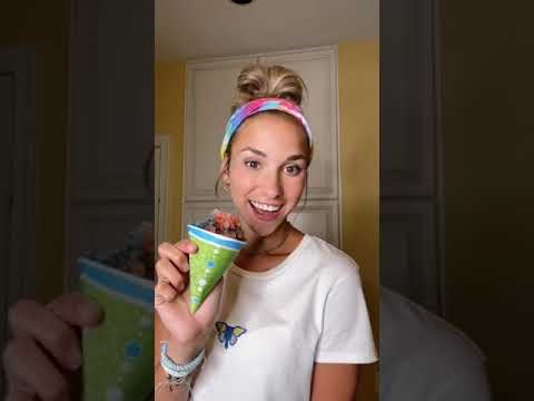 making snow cones