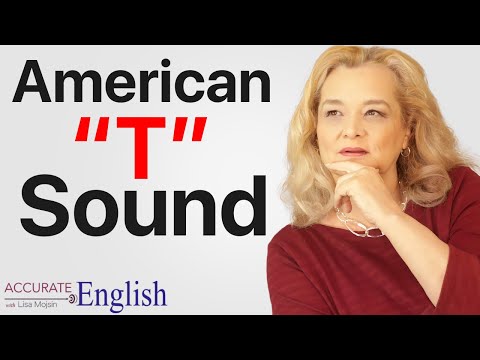 american accent - American T sound - pronunciation of american english
