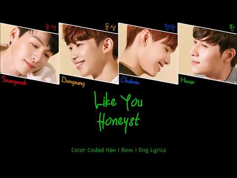 HONEYST (허니스트) - Like You (반하겠어) [Color Coded Han|Rom|Eng Lyrics]