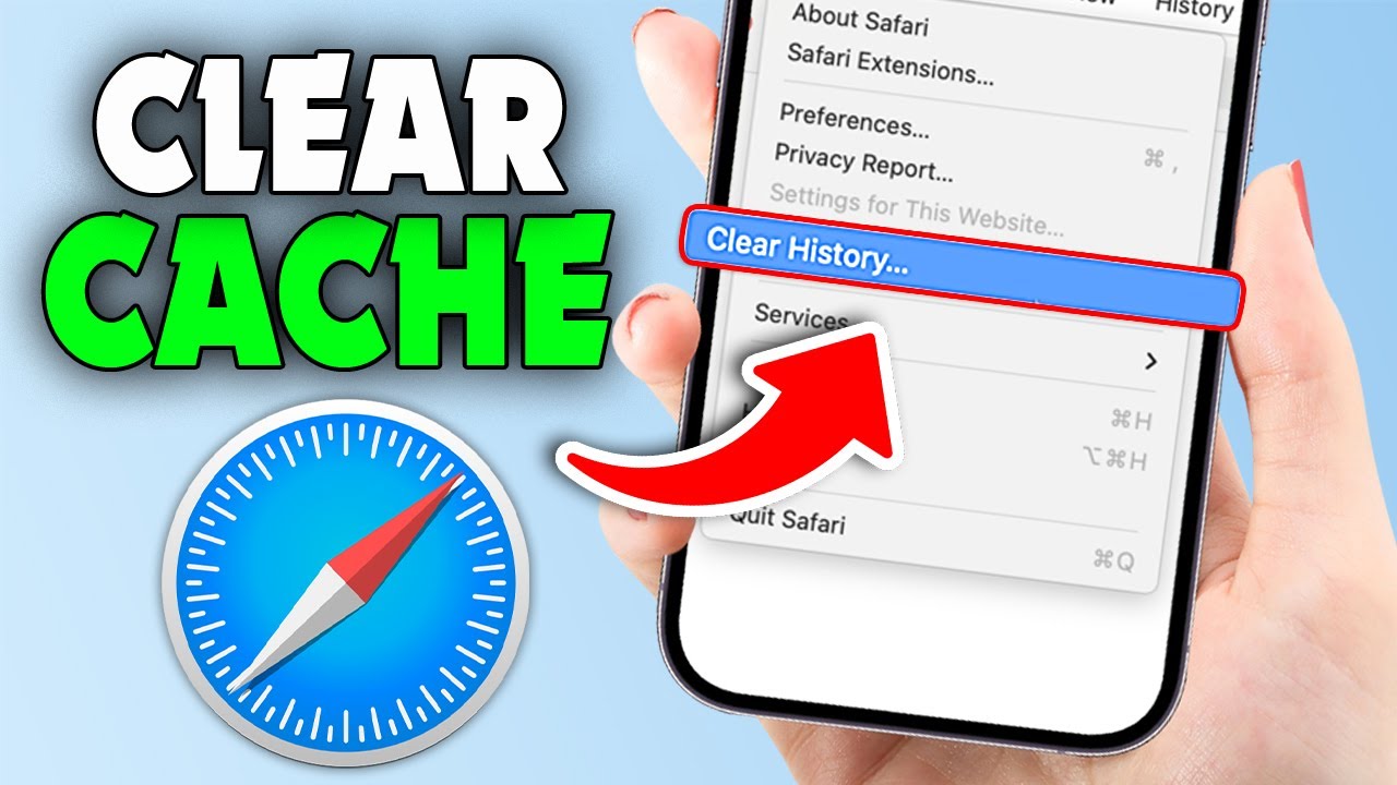 How to Clear Safari Browser Cache & Cookies - YouTube