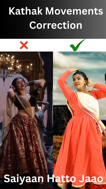 Saiyaan Hatto Jaao Tum Bade Woh Ho – Heeramandi | Correct Kathak Hand Movements #shorts