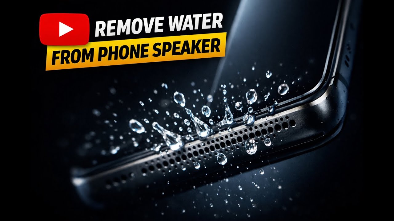 FIX PHONE SPEAKER FAST 🔊 | REMOVE WATER & DUST FROM SPEAKER (100% WORKING)