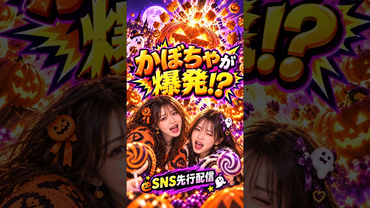 🎃 巨大カボチャ爆発!? DARK KISS「Pumpkin Princess」💥👑 #Shorts
