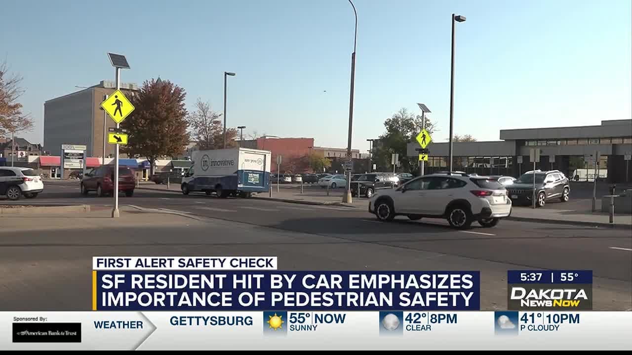 First Alert Safety Check: Sioux Falls man hit by car emphasizes ...