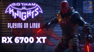 Gotham Knights | 4k | FSR Quality | RX 6700 XT + Ryzen 7 5800x | Linux Gaming