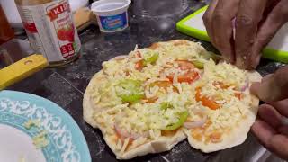 Pizza man | My Sri lankan Husband make homemade pizza | filipinainsrilanka colombo pizza food