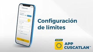 Conoce cómo configurar los límites de tus transacciones en APP CUSCATLAN SV screenshot 4