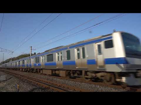 常磐線E531系(15連) 高速通過(128.2km/h)