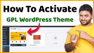 How to Activate GPL Wordpress Theme