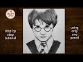 How to draw Harry Potter step by step | Drawing Tutorial |YouCanDraw