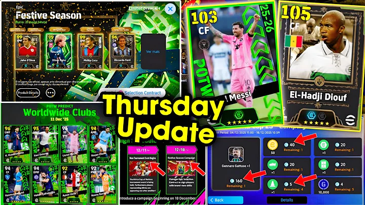 Exclusive Thursday Update! New Campaign Leaks + Free Coins + Free Epic/Showtime | eFootball 2026