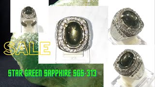Star Green Sapphire Sgs - 313