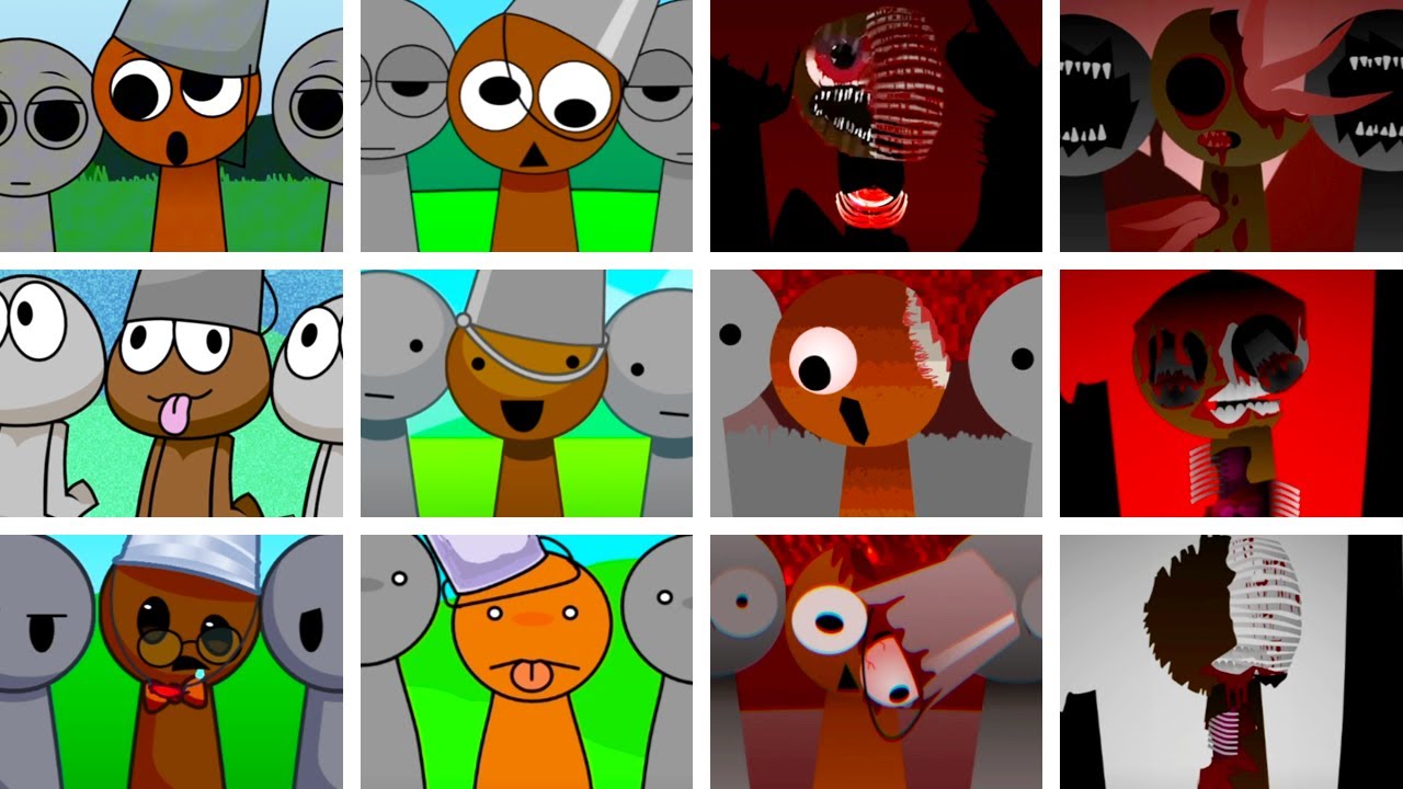Incredibox Sprunki but ONLY BRUD in ALL Different Mods
