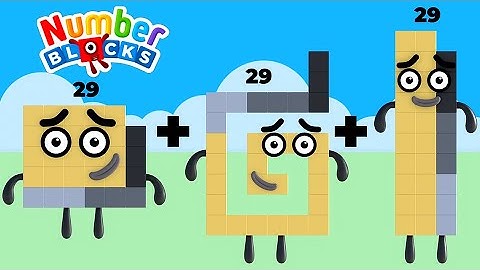 Numberblocks & Numberjacks Multiple Addition Random Digits 6