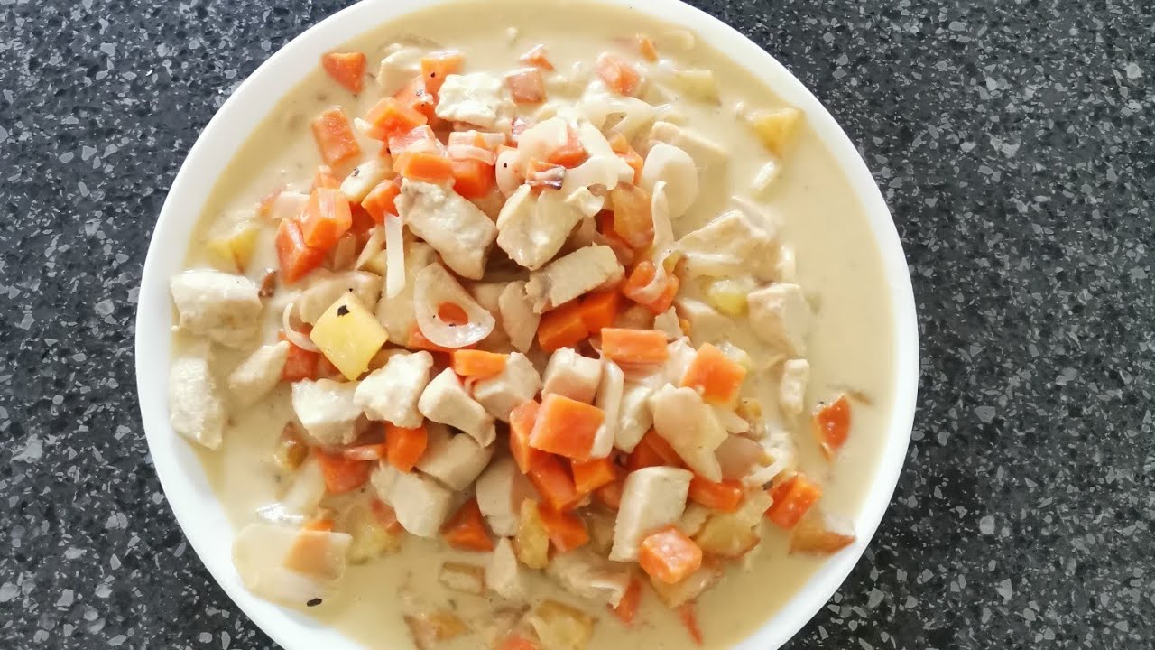 CHICKEN WITH COCONUT CREAM SAUCE YouTube