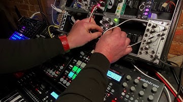 Mutable Instruments Beads - First Jam with Elektron friends