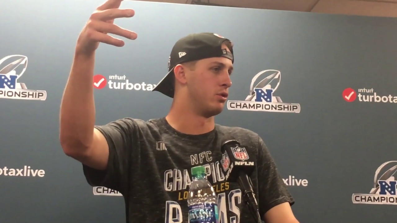 Jared Goff explains why he put tape 