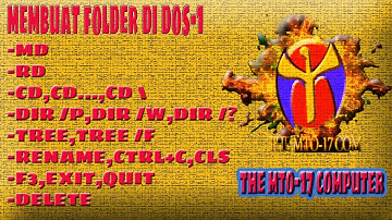 Membuat Folder & Subfolder Dengan Dos (CMD) Bagian 1