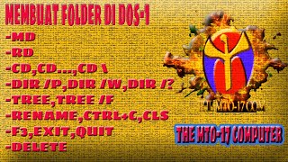 Membuat Folder & Subfolder Dengan Dos (CMD) Bagian 1