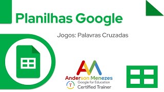 📊 Planilhas Google - Jogos: Palavras Cruzadas 