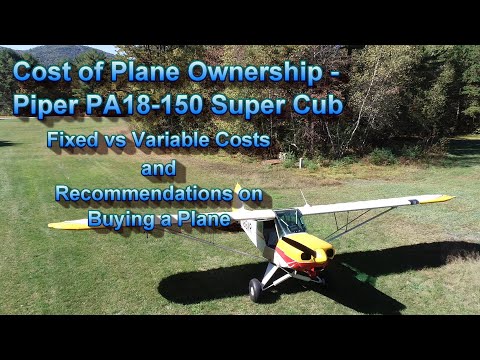 Cost of Plane Ownership and Recommendations on Buying a Plane