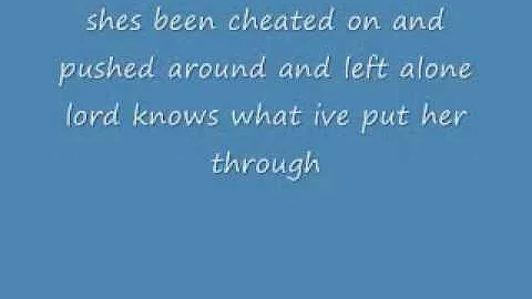 Tracy Lawrence's  Alibis lyrics