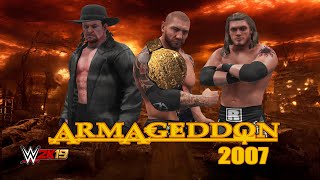 WWE 2K19 ARMAGEDDON 2007 HIGHLIGHTS HD
