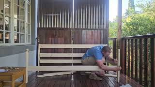 Solid Pine Day Bed Fast Forward Assembly 