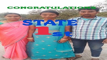 RGUKT CET2020 RESULT and  STATE 1st RANKER SPEECH (in Girls ) form SRIVIDYA STUDY CIRCLE 👍