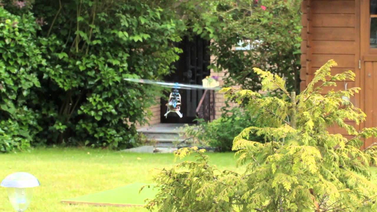 T-REX 450 Sport (Super Combo) Erstflug mit Paddelheli