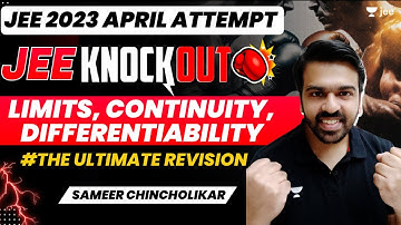 Limits, Continuity & Differentiability | #jee2024 #jee2025 #jeemaths #knockout #sameerchincholikar