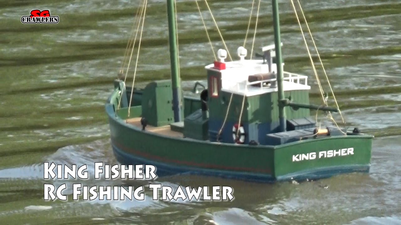 RC Boating! Scale Fishing Trawler at Sengkang Riverside Park Pond 