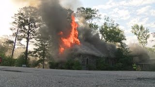 Pitt Co. firefighters taking part in live burn training exercise