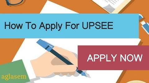 How to apply for UPSEE 2017 - Step by Step Demo