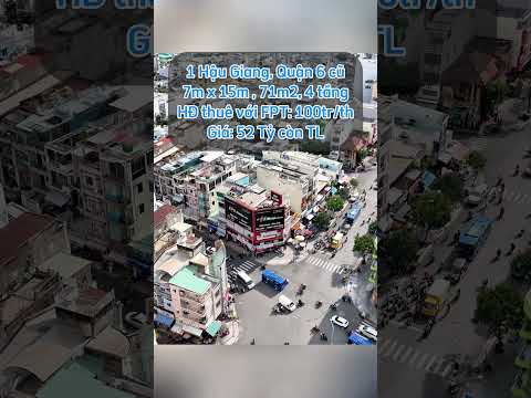 Bán Nhà 1 Hậu Giang , Quận 6 Cũ | Thắng Villas 0902486221 #batdongsan #building