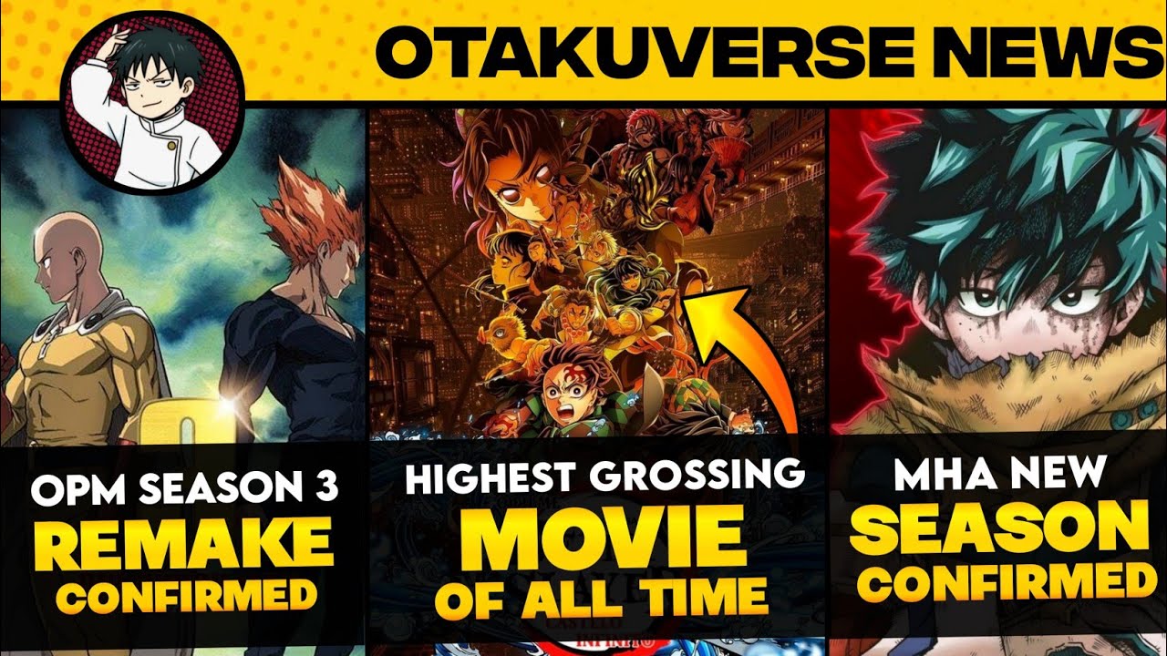 One Punch Man Remake, MHA New Season Update, Demon Slayer, One Piece Updates | OtakuVerse News Ep1