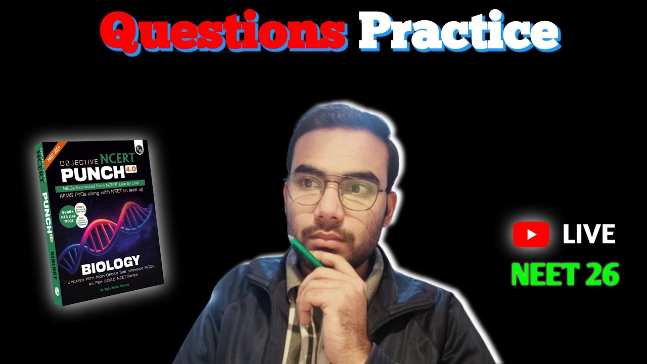 Biology Questions Practice || #neet #neetlive #live