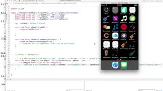 Basic iPhone - Swift 3: Module 5 - Address Book - Iteration 7 -  Save To File 7/8