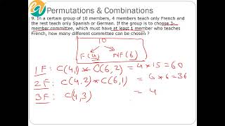 GMAT Quant Question: In a certain group of 10 members, 4 members teach only French and the rest