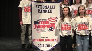 MaxPreps Tour Of Champions 2014 at Bow High School Girls Soccer