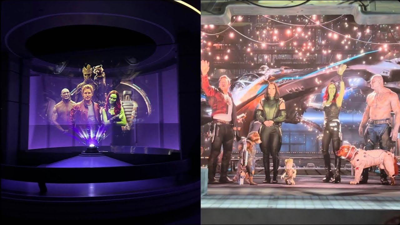 Guardians of the Galaxy Disney Park Adventures! All Songs from both