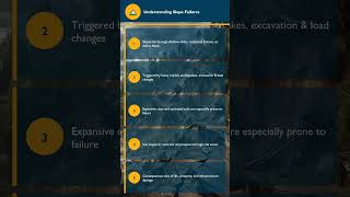 Slope Stability Failure – Causes and Engineering Solutions #civilengineering #highwayengineering