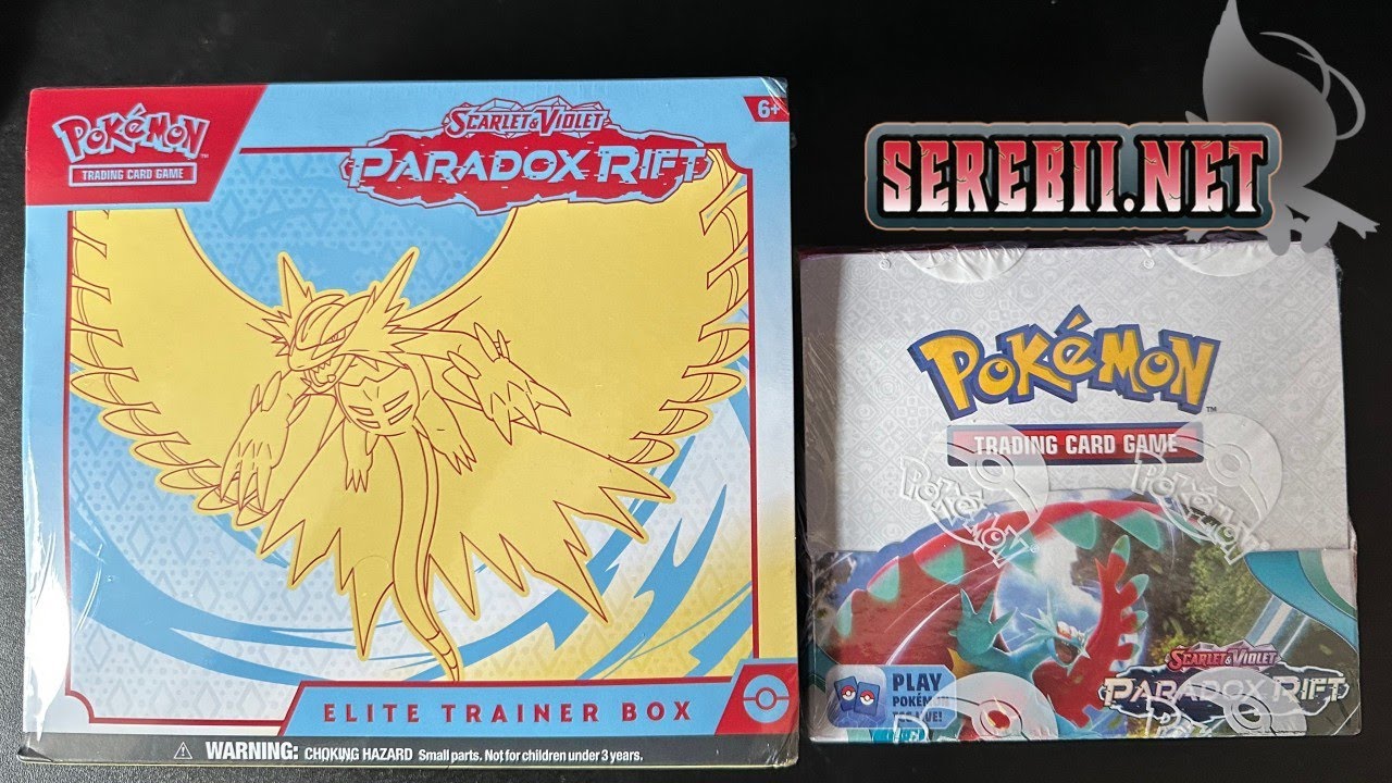 EARLY Paradox Rift Booster Box & Elite Trainer Box Pokémon TCG Opening ...