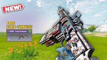 "NEW ASM10 TURBULENT MAYHEM Gameplay 🔥 Best ASM10 Loadout in COD Mobile"