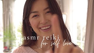 ASMR Reiki for Self Love & Heart Center Awareness (Hand Movements, Crystal Healing, Meditation)