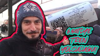 6.5 TLYE TREN YOLCULUĞU YAPMAK! Zonguldak - Karabük Treni günlük vlog