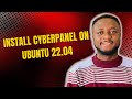 How to Install Cyberpanel on Ubuntu 22.04