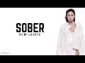 DEMI LOVATO - Sober ( Lyrics)