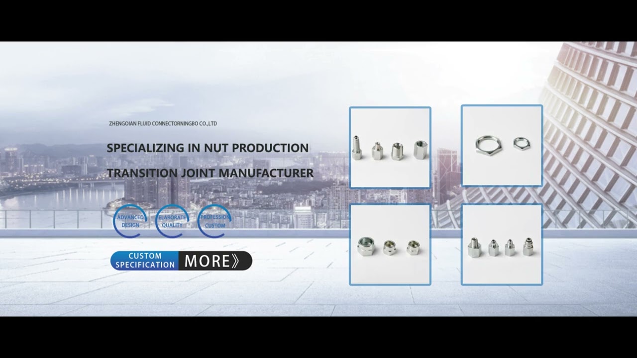 ZhengQian Hydraulic Fluid Connectors Introduction
